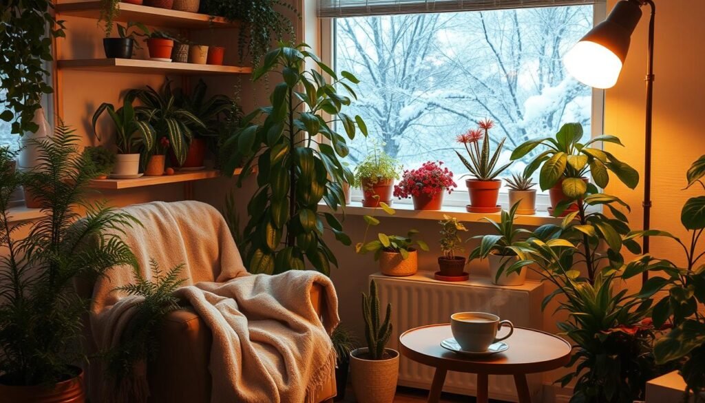 indoor gardening in winter